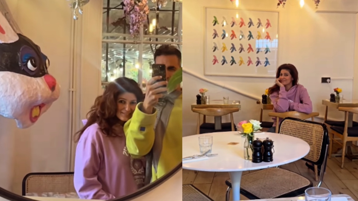 Twinkle Khanna shares a clever trick which helped her book entire restaurant for Akshay Kumar