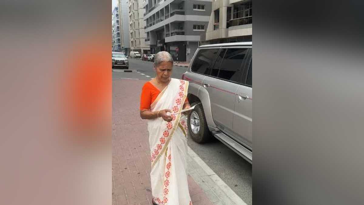 Saree-clad 72-year-old Kerala woman driving Rolls-Royce in Dubai | Watch video