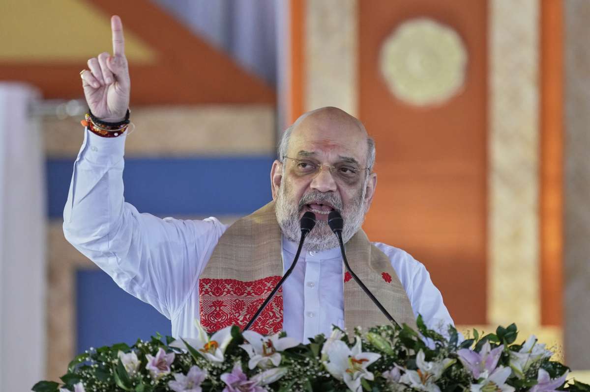 Bihar polls: Amit Shah chairs key meet with BJP leaders, seat-sharing formula on agenda