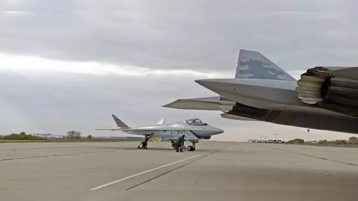 Sukhoi Su-75 Checkmate spotted in Su-57 colours as Russia’s stealth jet appears ready for flight testing