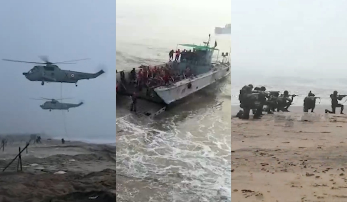 Indian Navy to lead tri-services exercise ‘Trishul’ with Army and Air Force