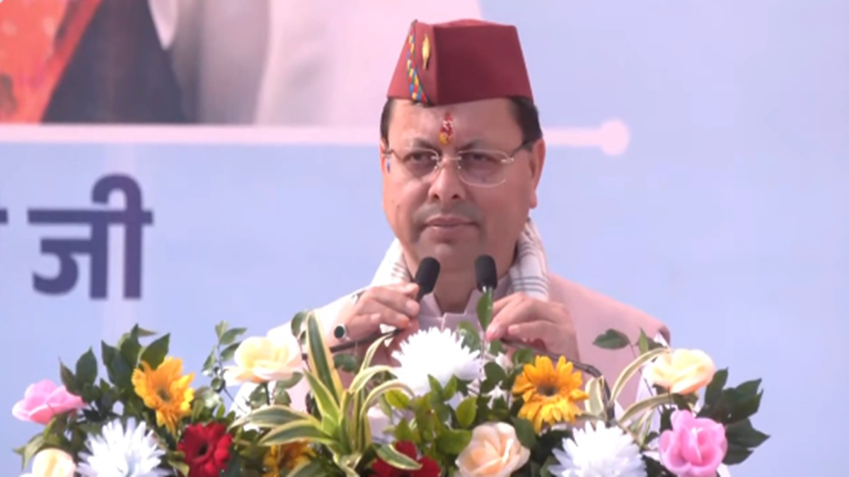 Uttarakhand CM Pushkar Dhami escalates attack on ‘land jihad’, accuses Congress of changing state’s demography