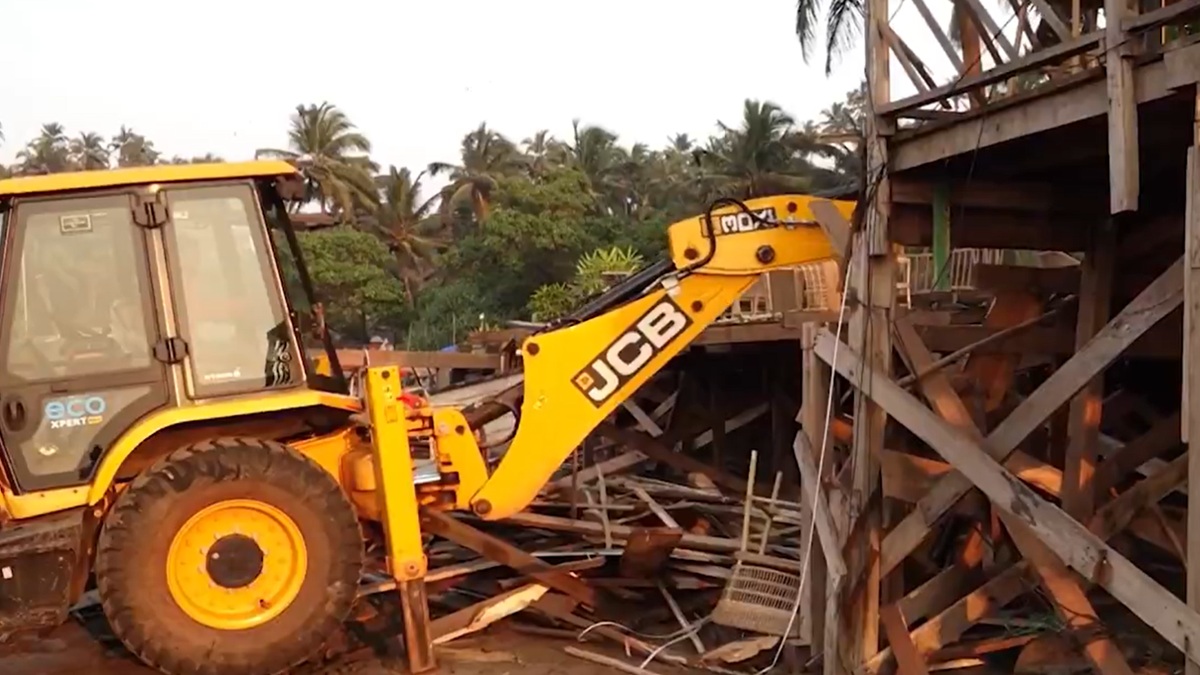 Goa nightclub fire: Third property owned by Luthra brothers demolished after government order