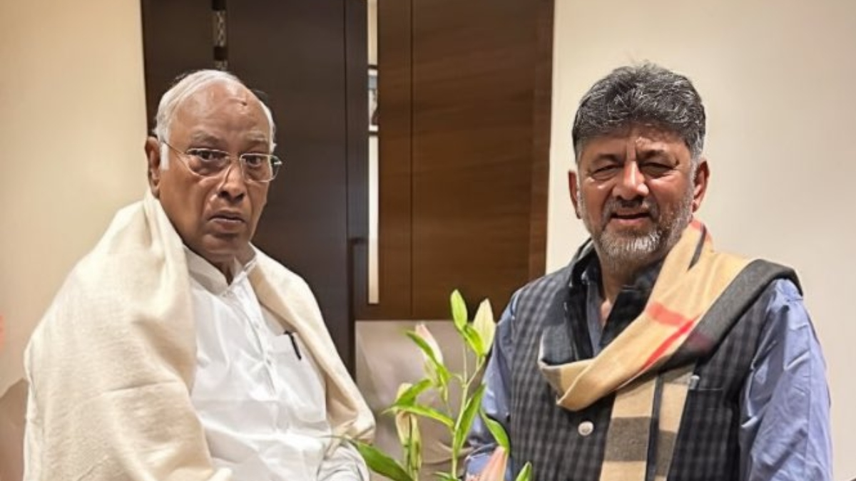 DK Shivakumar meets Congress chief Kharge, sparks fresh speculations over Karnataka CM change