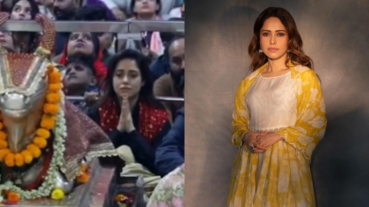 Nushrratt Bharuccha visits Mahakaleshwar Temple, faces criticism from All India Muslim Jamaat chief