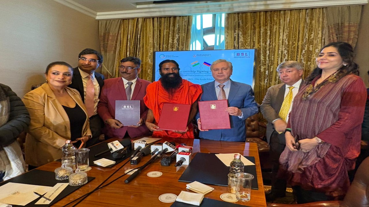 MoU signed between Patanjali Yogpeeth and Russian government to boost wellness, yoga and cultural ties