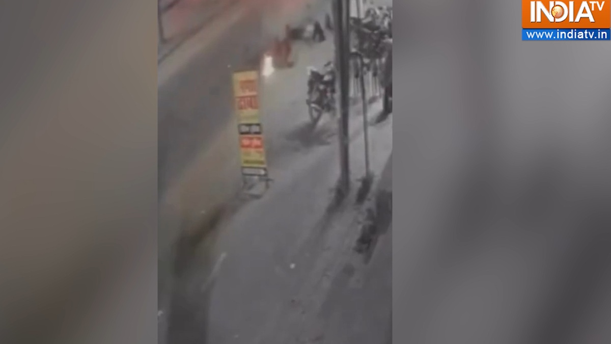 Jaipur hit-and-run case: Several injured as speeding Thar rams into bike | Video