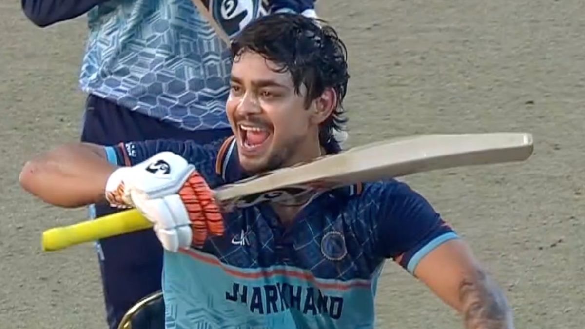Ishan Kishan equals legendary record with century in SMAT final vs Haryana