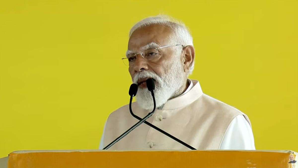 ‘DMK’s countdown has begun, Tamil Nadu ready for change’: PM Modi’s mega poll push in Madhuranthakam