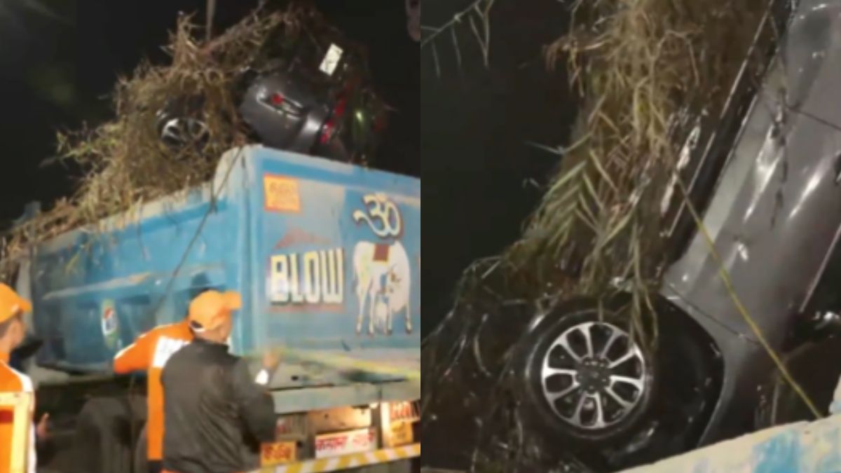 Noida techie death case: NDRF team pulls out Yuvraj Mehta’s car from water-filled pit | VIDEO