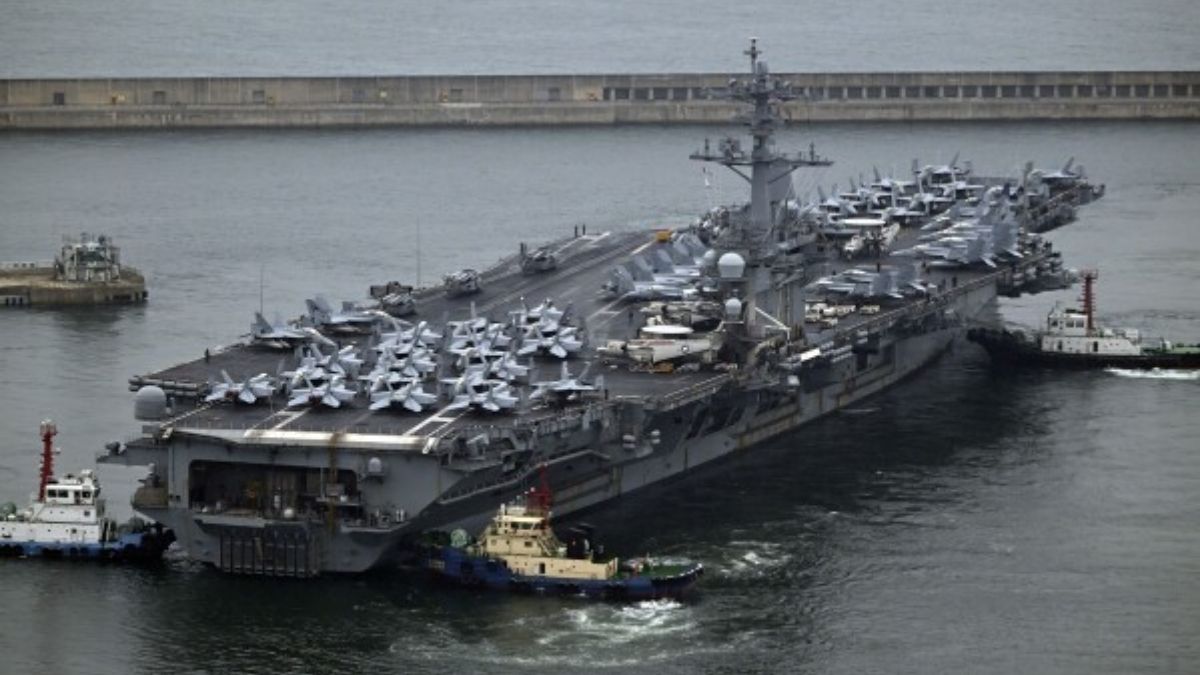 US moves carrier strike group to middle east amid tensions with Iran: Report