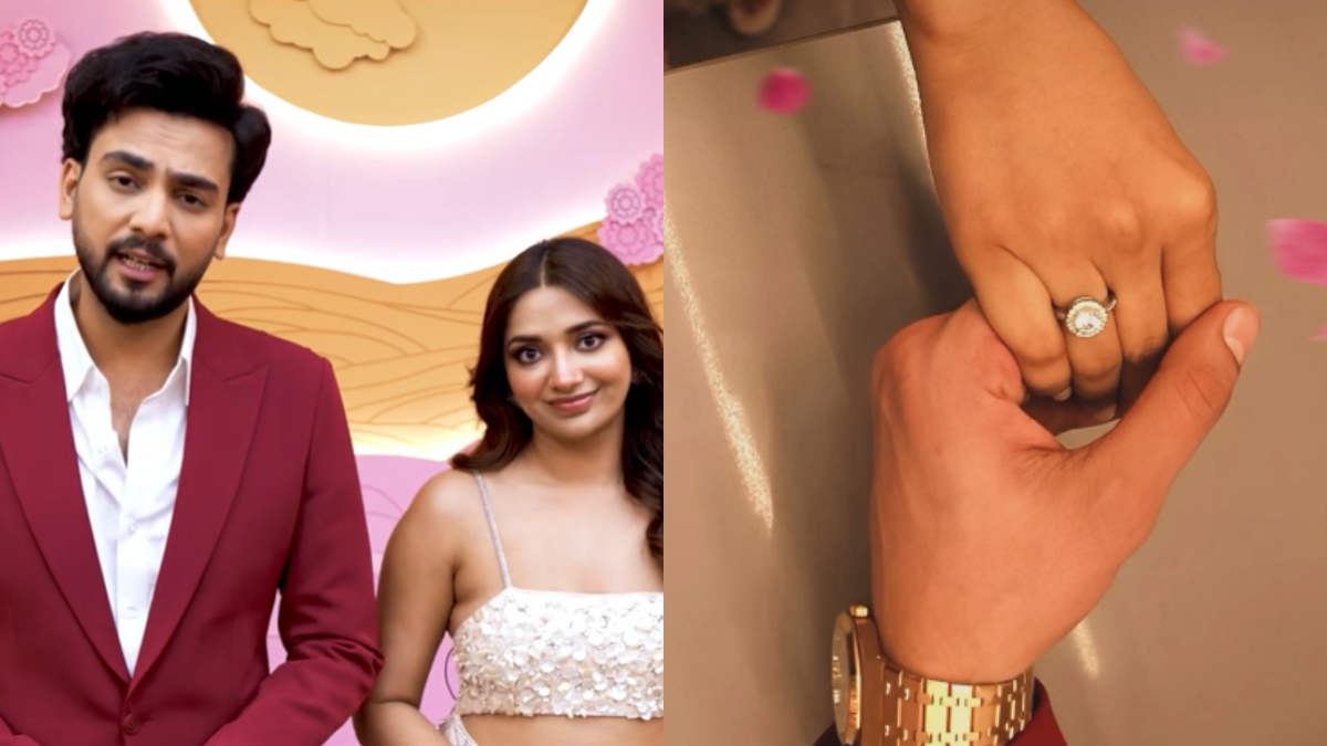 Truth revealed! What’s really behind Elvish Yadav and Jiyaa Shankar’s ‘engagement’ photo