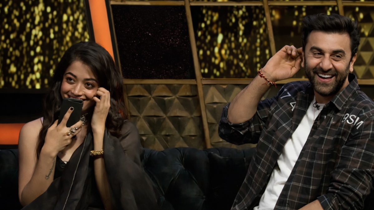 When Rashmika Mandanna kept blushing as Ranbir Kapoor made her dial Vijay Deverakonda