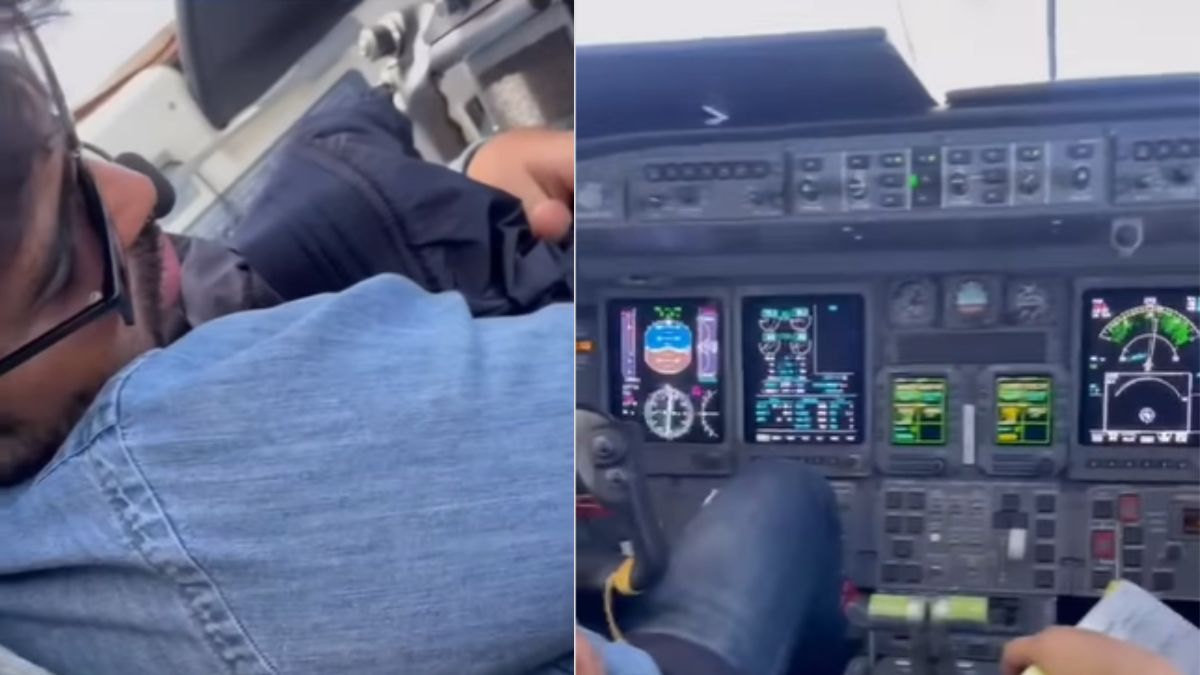 Ajit Pawar’s son shares video of VSR Ventures’ owner sleeping in aircraft cockpit, seeks DGCA action