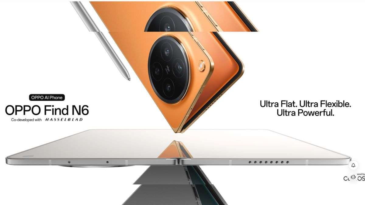 Oppo Find N6 launched with ‘Crease-less’ foldable display, Snapdragon 8 Elite and 6000mAh battery
