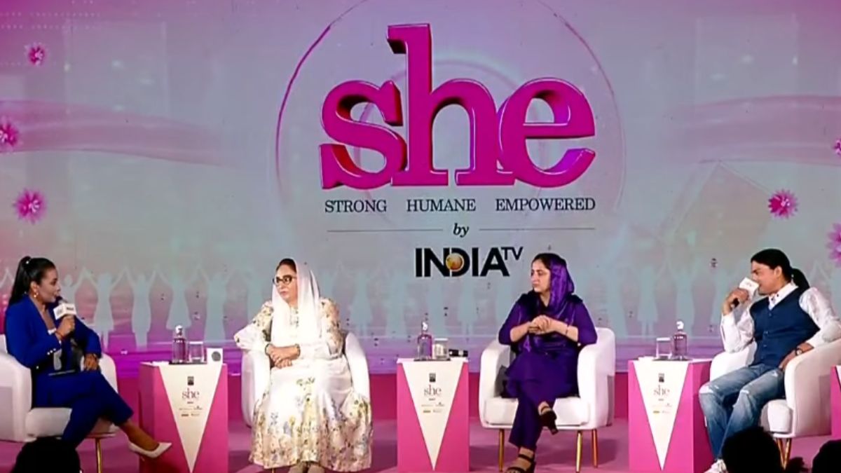India TV ‘She’ Conclave: Dr Syed Darakhshan Andrabi, Anika Nazir, Jasia Akhter share inspiring journeys