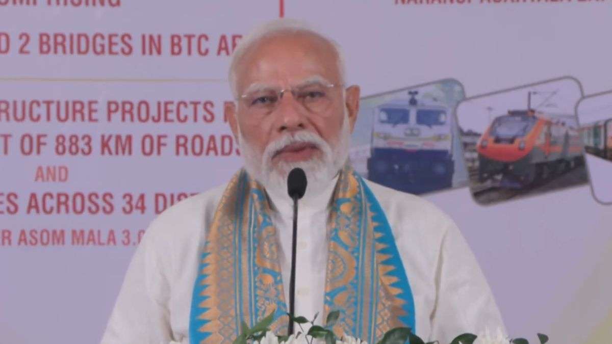 PM Modi inaugurates, lays foundation for Rs 4,500 crore projects in Assam; attacks Congress