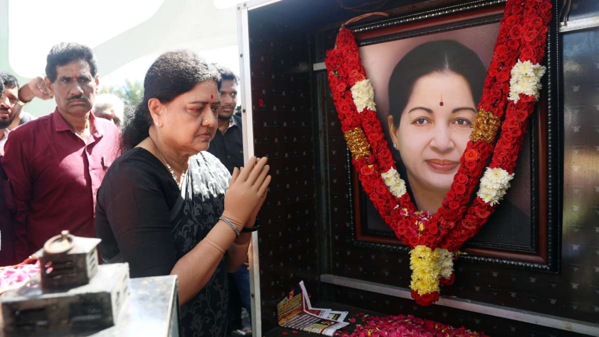 Sasikala reveals new party All India Puratchi Thalaivar Makkal Munetra Kazhagam ahead of Tamil Nadu polls