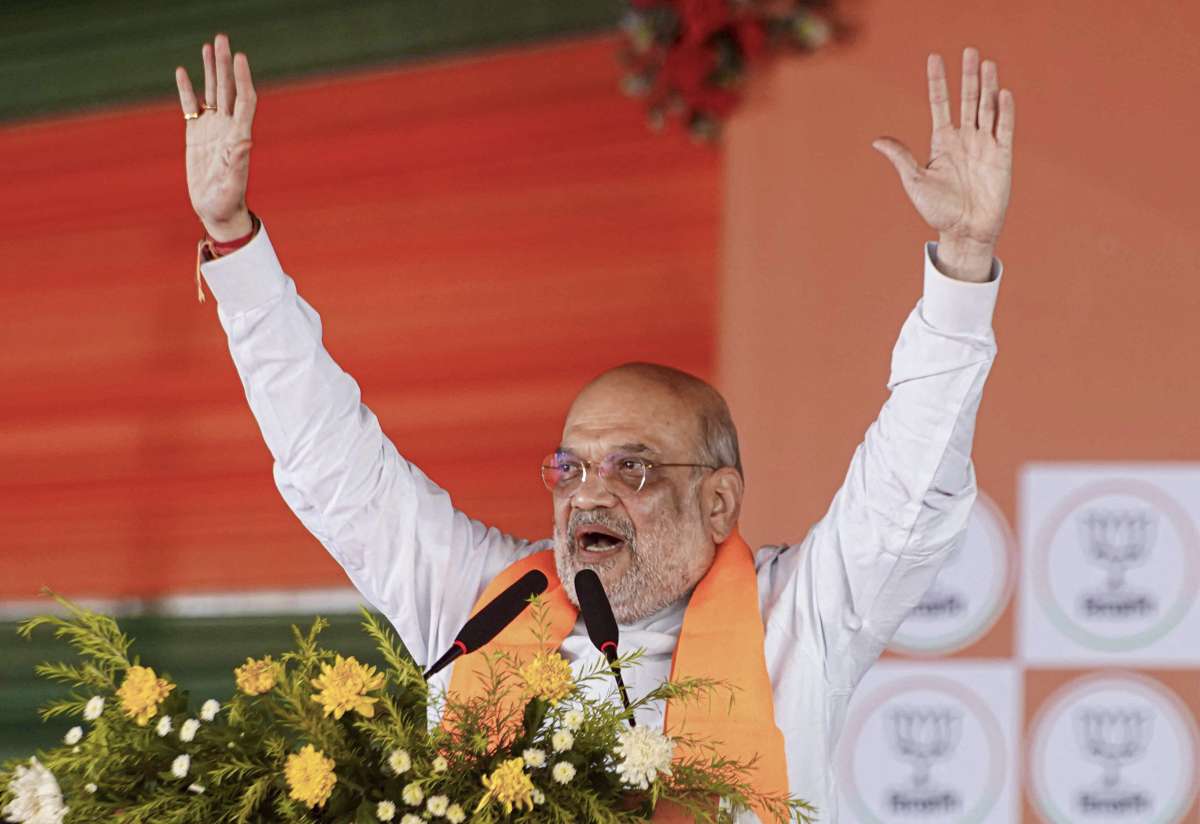 No one will be able to infiltrate Bengal after BJP wins polls: Amit Shah at rally in Balagarh