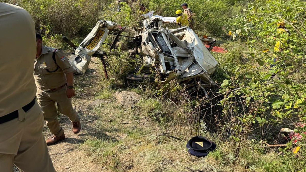 Eight killed, two injured as vehicle falls into gorge in Uttarakhand’s Tehri; CM Dhami expresses grief