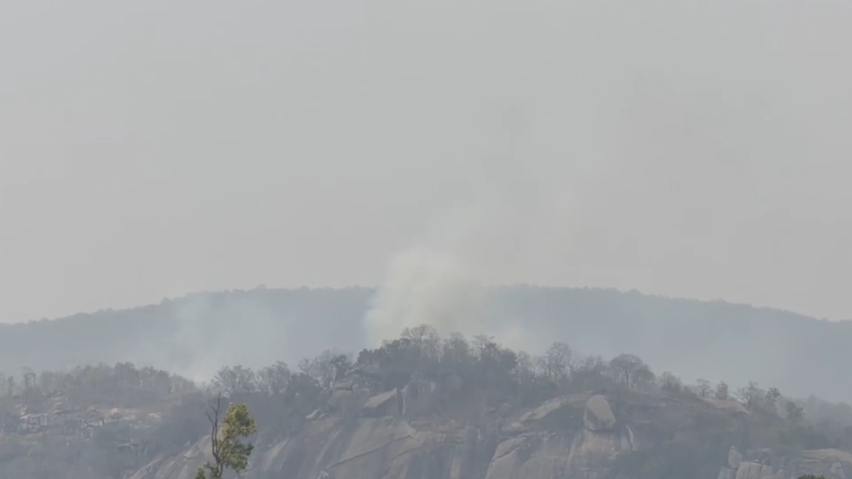 Private jet crashes into hillside in Chhattisgarh’s Jashpur; pilot and co-pilot killed