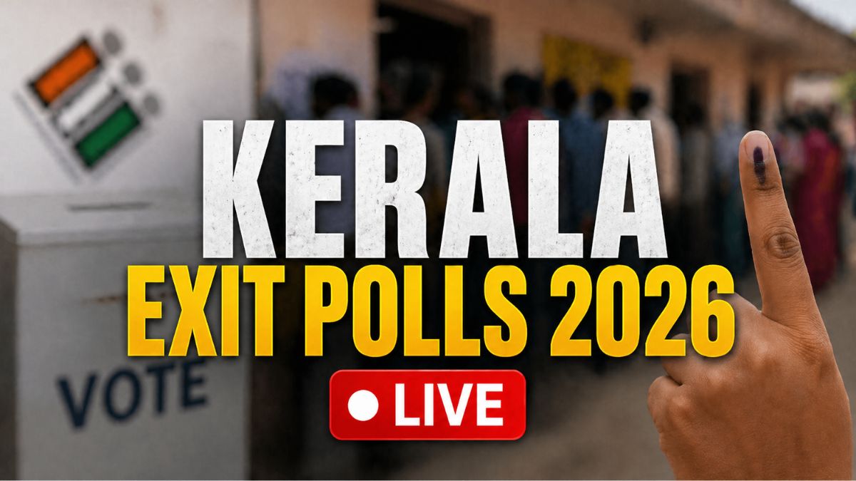 Kerala Exit Polls 2026 LIVE Updates: High-stakes LDF vs UDF battle, BJP eyes gains as projections awaited