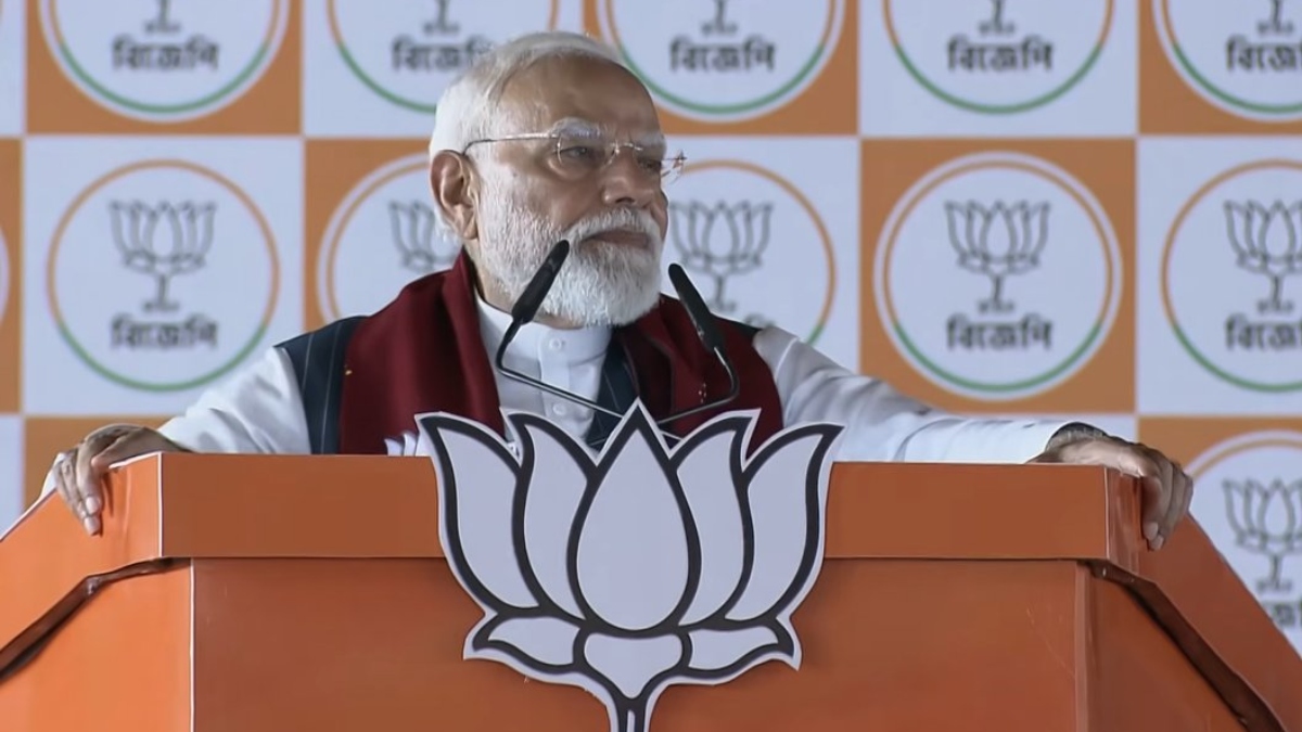 ‘Election about protecting Bengal’s identity, legacy: PM Modi targets TMC at Jhargram rally