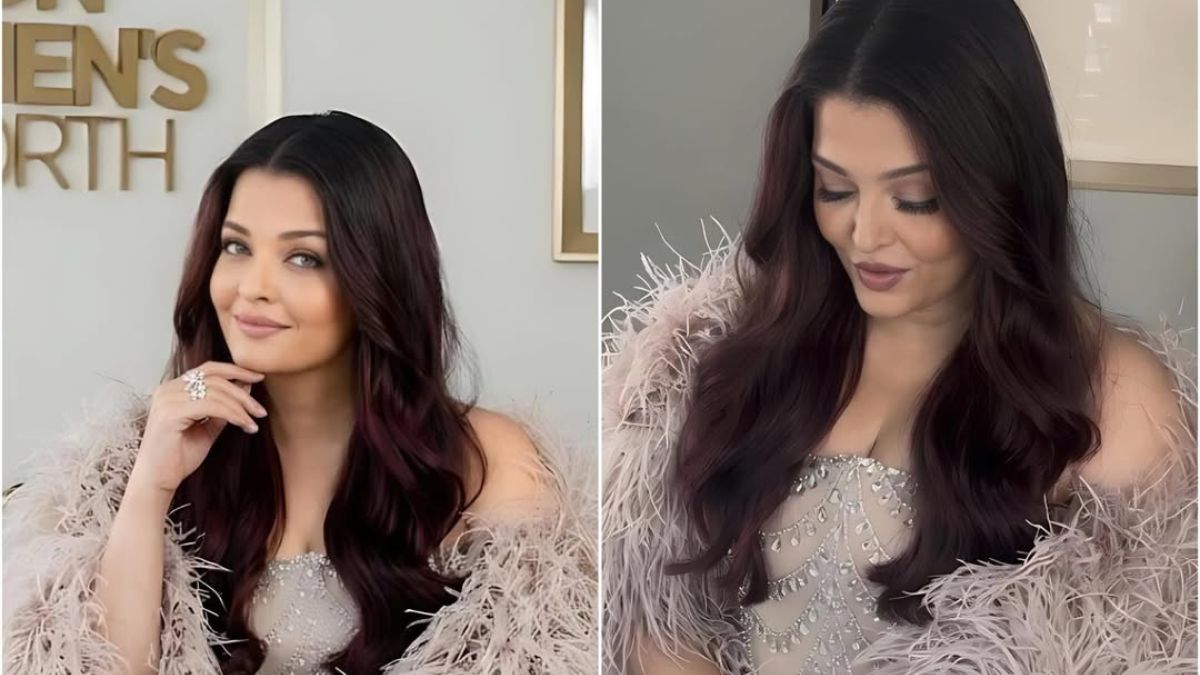 Feathered cape and crystal gown: Aishwarya Rai Bachchan serves old Hollywood glamour in Cannes look 2026