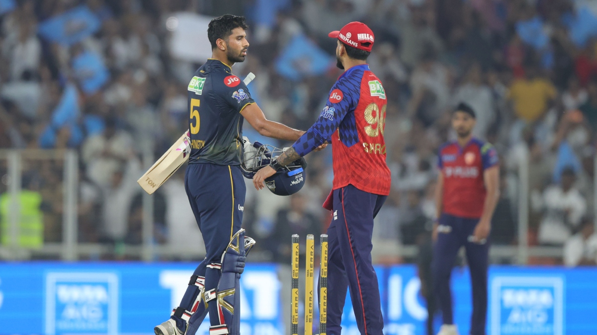 Washington Sundar takes Gujarat Titans home in nervy third straight win as PBKS suffer second loss