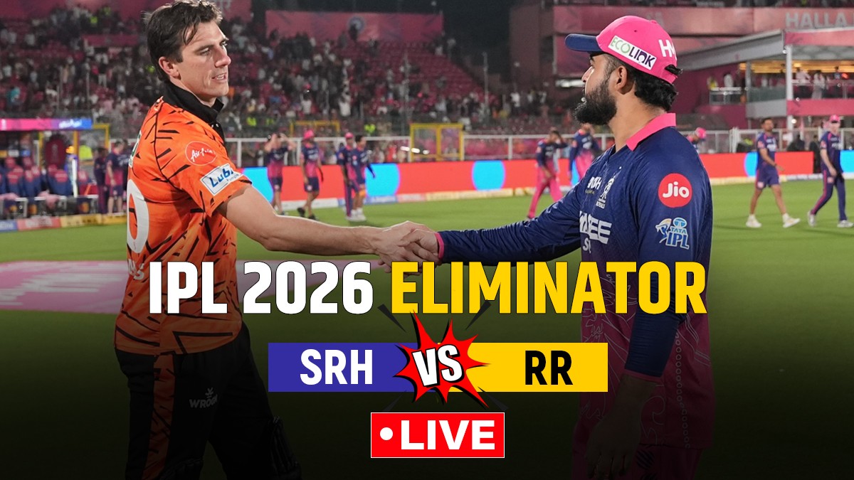 SRH vs RR IPL 2026 Eliminator Score LIVE Updates: Two batting giants collide in New Chandigarh