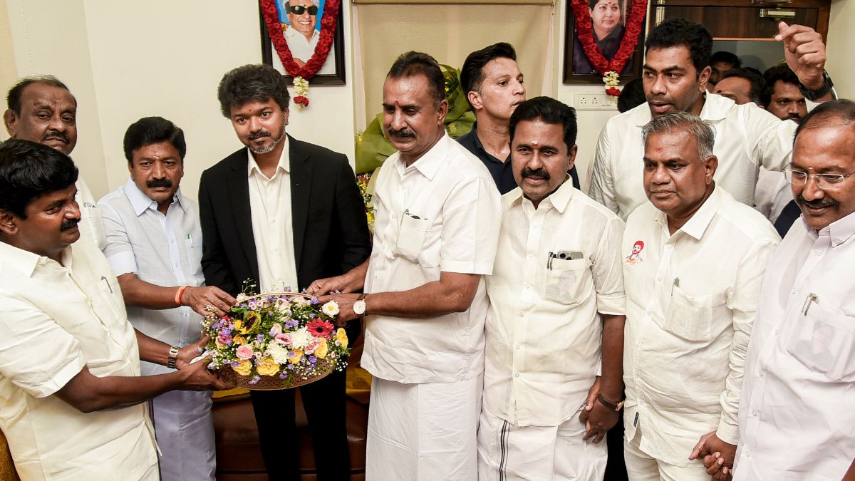 Tamil Nadu trust vote showdown: AIADMK issues whip warning rebels over support to Vijay’s TVK
