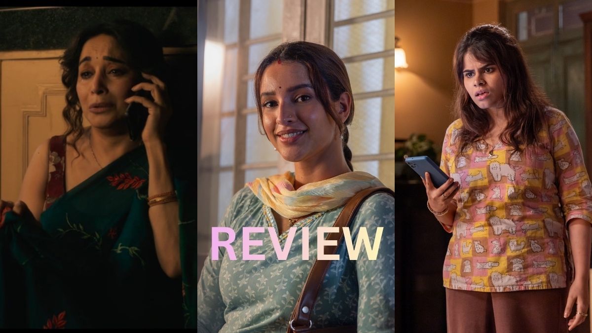 Maa Behen Review: Madhuri Dixit, Triptii Dimri’s Netflix dark comedy is messy, funny and worth watching