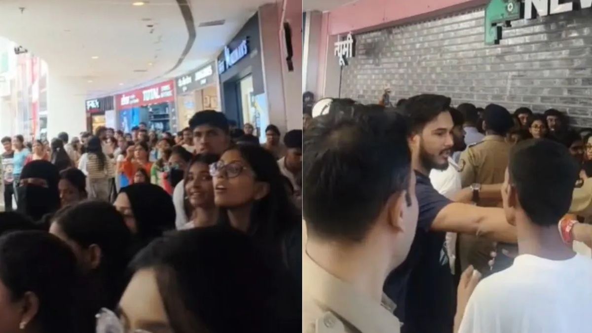 Stampede-like situation in Mumbai’s Malad Mall after Re 1 sale announcement triggers massive rush