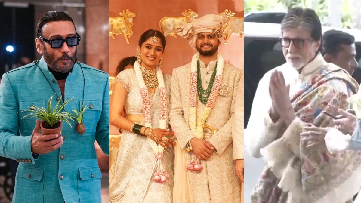 Jackie Shroff to Amitabh Bachchan, Bollywood stars attend Supriya Sule’s daughter Revati’s wedding ceremony