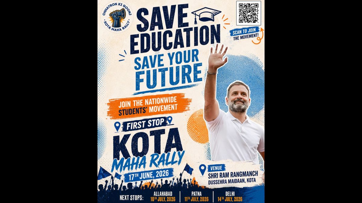 ‘Dreams being crushed’: Rahul Gandhi calls students to Kota protest over paper leaks and job delays