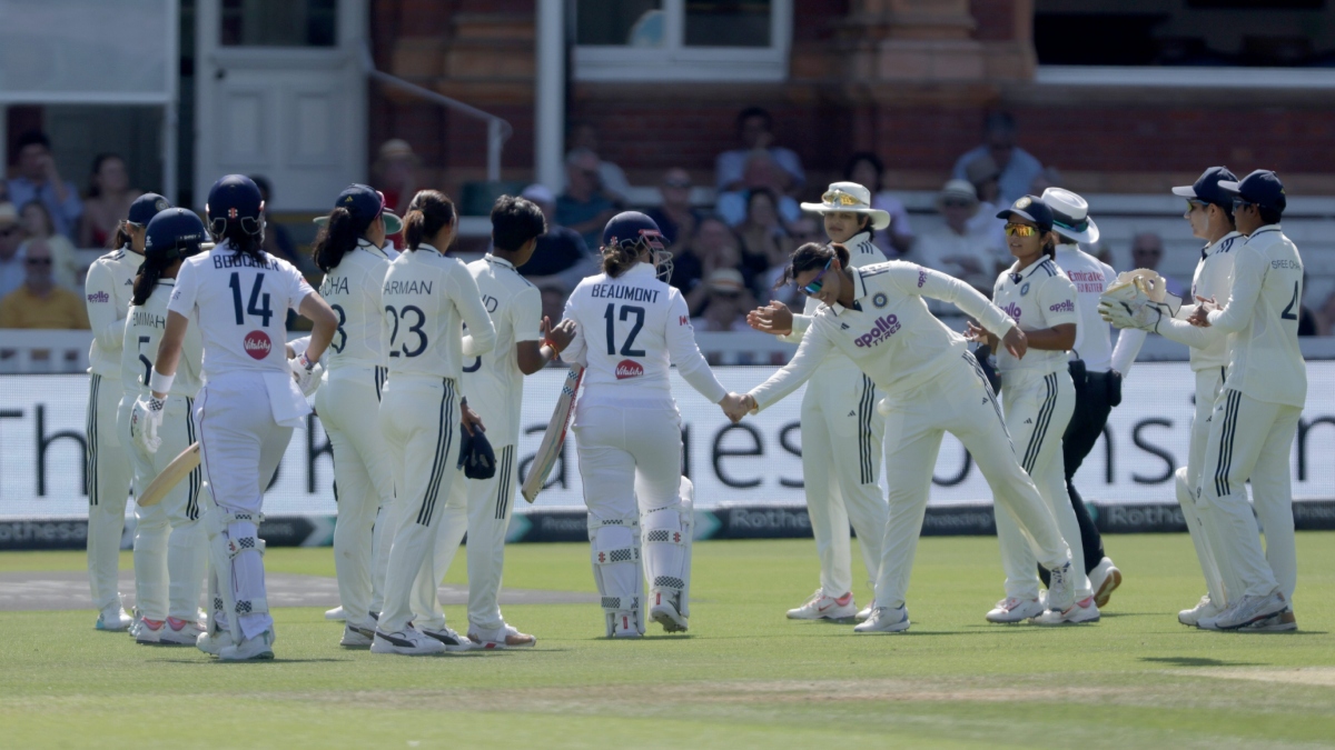India women register huge win over England in one-off Lord’s Test as Yastika and Kranti shine