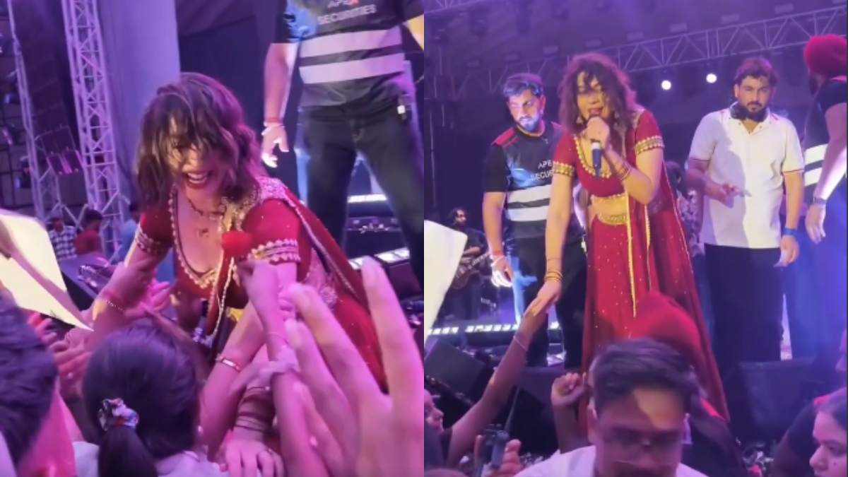 Viral video from Jasmine Sandlas’ Dehradun concert shows fan allegedly touching singer inappropriately