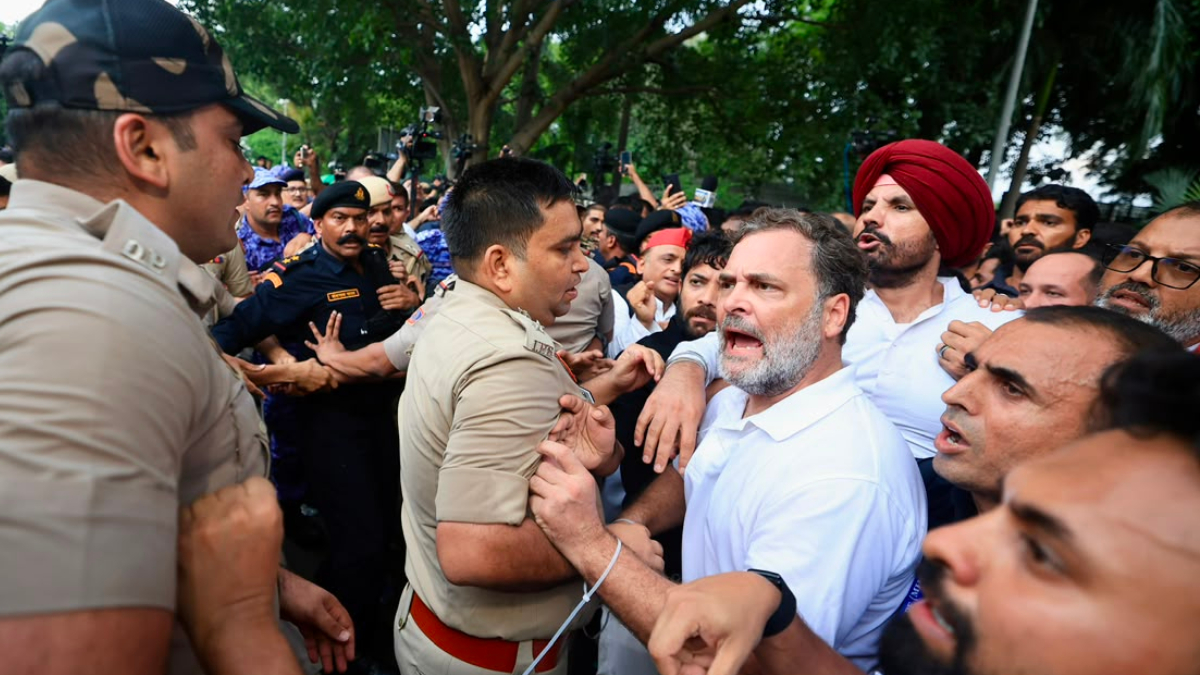 Rahul Gandhi lays out demands after detention drama: ‘Apologise to students, sack Dharmendra Pradhan’