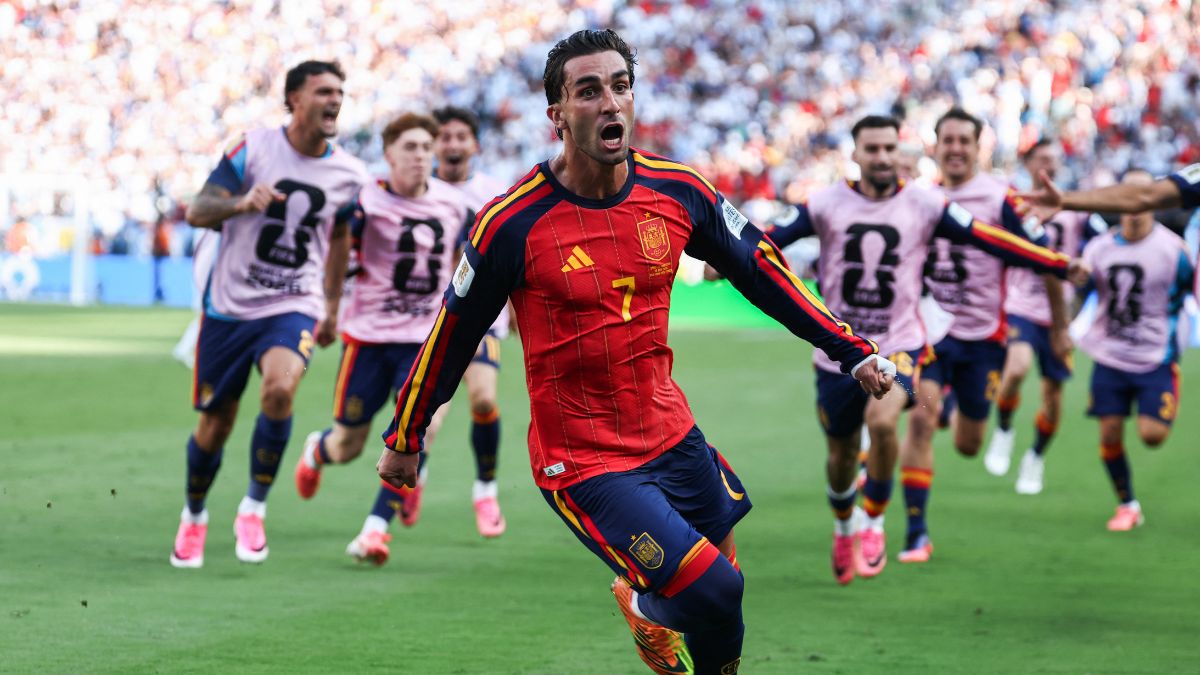 Spain crowned FIFA World Cup champion after Ferran Torres secured 107th minute win vs 10-man Argentina