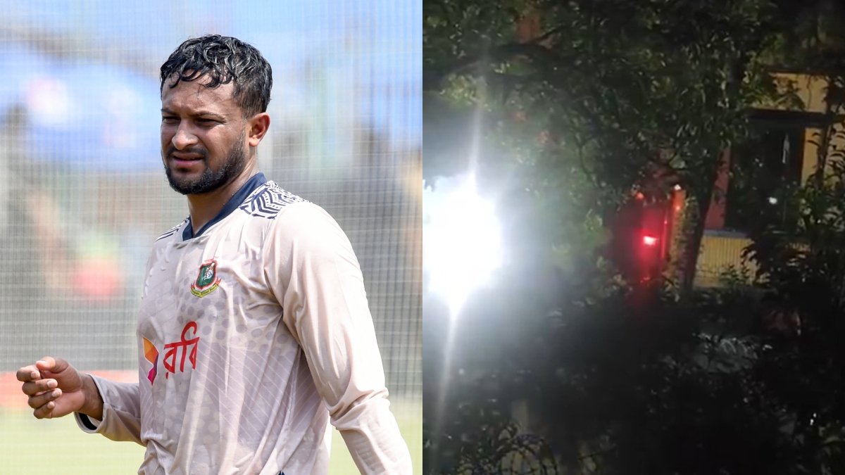 Petrol bomb attack on Shakib Al Hasan’s home hours after he attends Sheikh Hasina’s presser