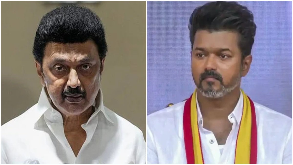 ‘Inept dummy CM, joker Cabinet’: Stalin’s fierce attack on Vijay over Cauvery row, Udhayanidhi arrest