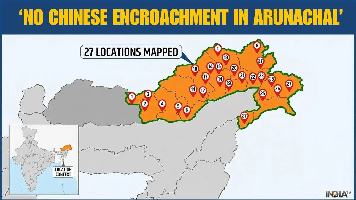 ‘No Chinese encroachment in Arunachal’: Govt sources debunk viral claims, call them ‘attention-seeking ploys’