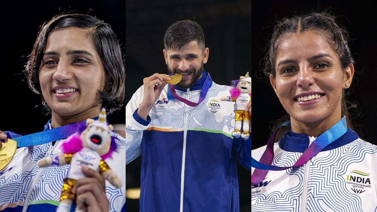 India win 16 medals in Commonwealth Games on August 1, check full list of winners