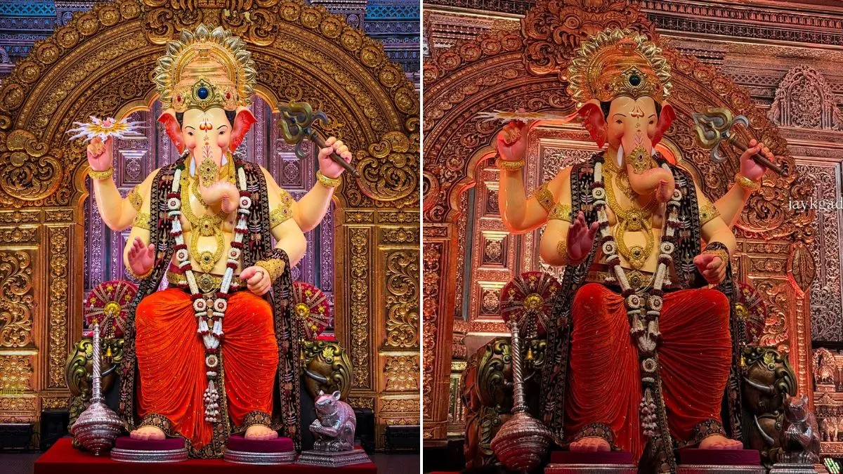 Lalbaugcha Raja 2026 unveiled: First look at Mumbai’s iconic Ganpati idol ahead of Ganesh Chaturthi