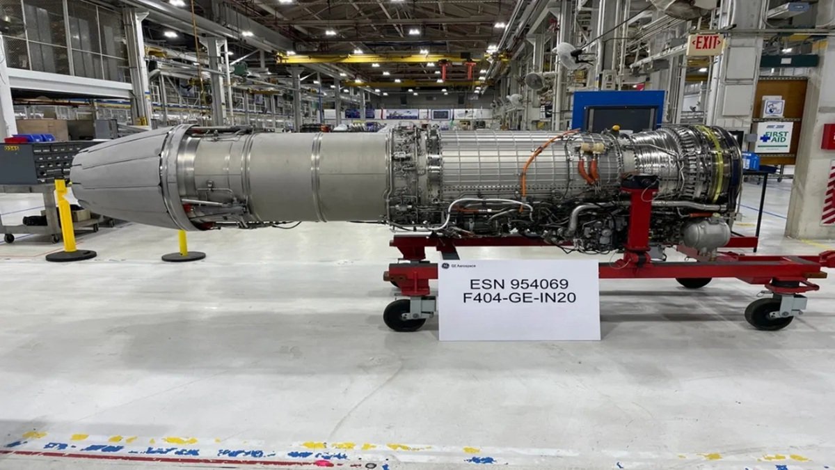 Tejas Mk1A gets a major boost as HAL receives 3 more GE F404 engines, taking total deliveries to 10