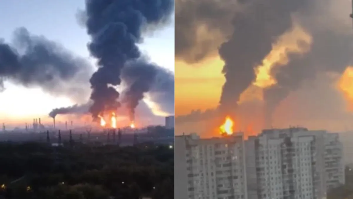 WATCH: The moment Ukraine launched its ‘largest ever’ drone attack on Russia