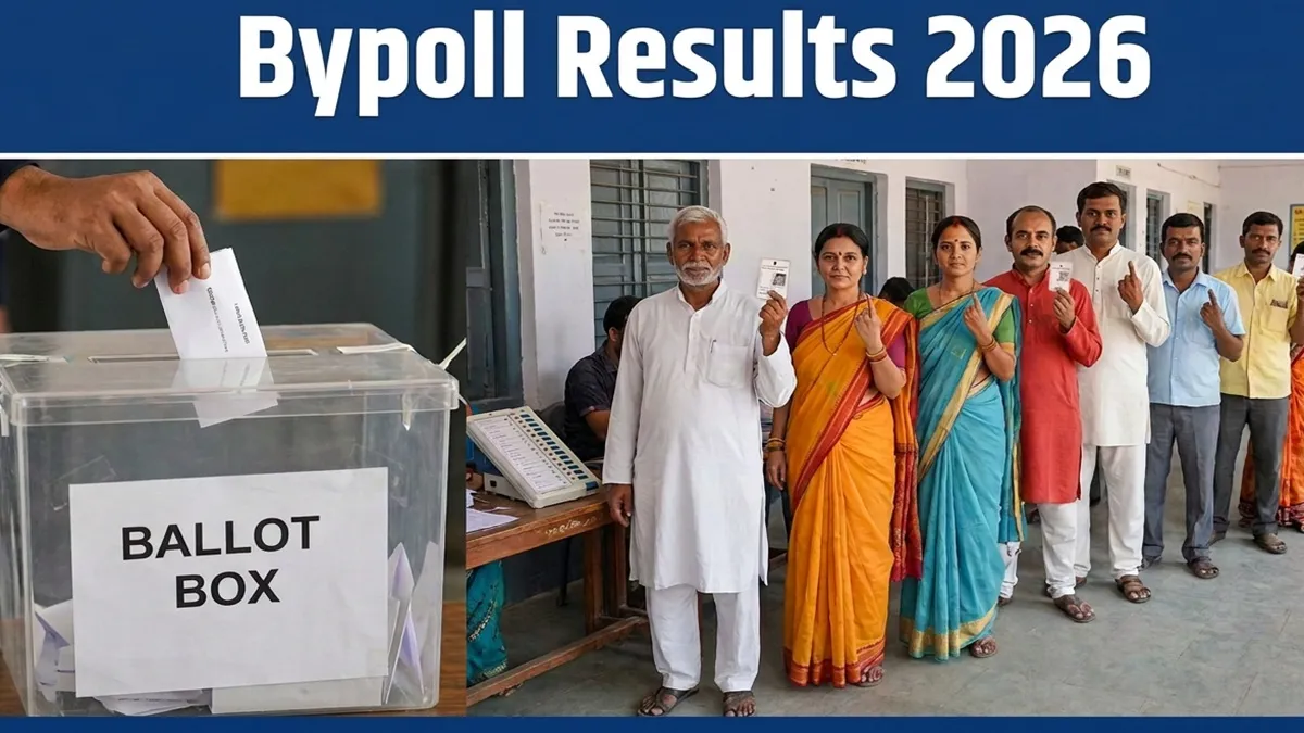 BJP scripts massive victory in Nandigram, Rejinagar, Nagaon, TVK sweeps two seats in Tamil Nadu