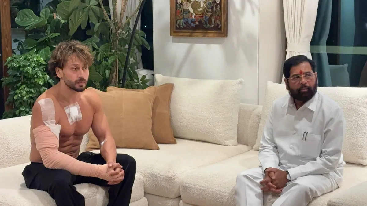 Eknath Shinde meets Tiger Shroff after Mumbai firing incident, vows to ‘end to this hooliganism’