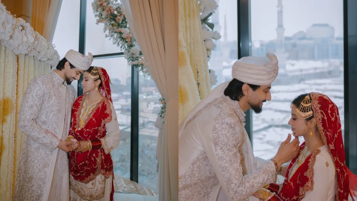 Faisal Shaikh aka Faisu gets married to Tanya in Medina, calls it a ‘dream turned into reality’