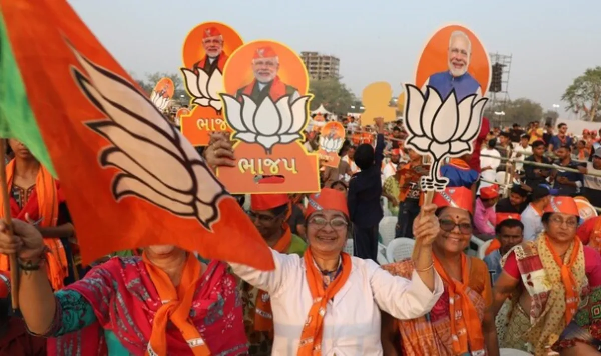 Gandhinagar Municipal Corporation Election: BJP gets over 57% vote share, Congress 37%, AAP just 4%